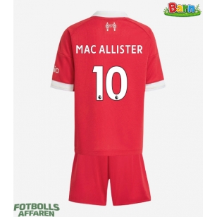 Liverpool Alexis Mac Allister #10 Hemmaställ Barn 2025-26 Kortärmad (+ Korta byxor)